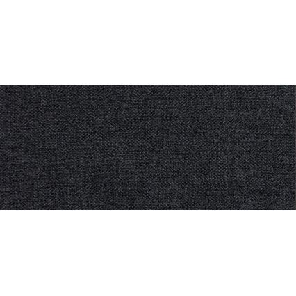 Тапициран универсален разтегателен U-образен диван YORK, сив/черен