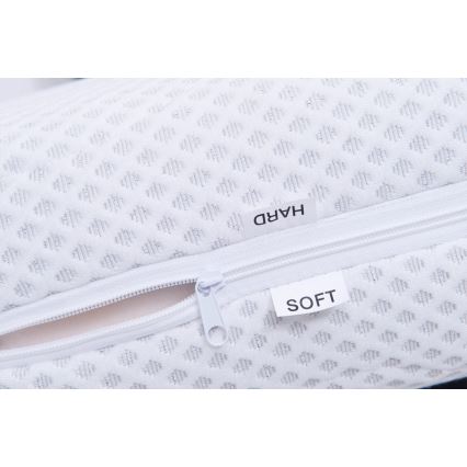 Тапицирано легло с матрак и вградено място за съхранение ALIS 180x200 см антрацит