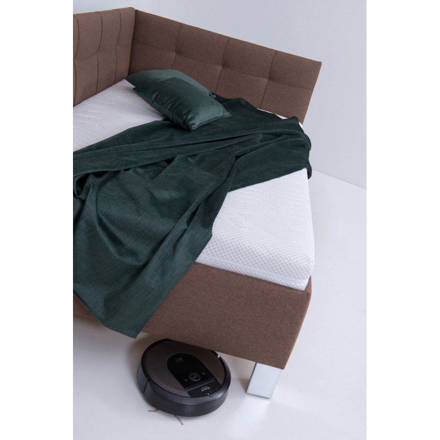 Тапицирано легло с място за съхранение без матрак MARIA PETITE 120x200 см кафяв