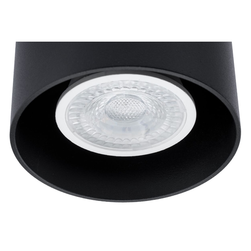 Таванна лампа CREEP 1xGU10/50W/230V черна