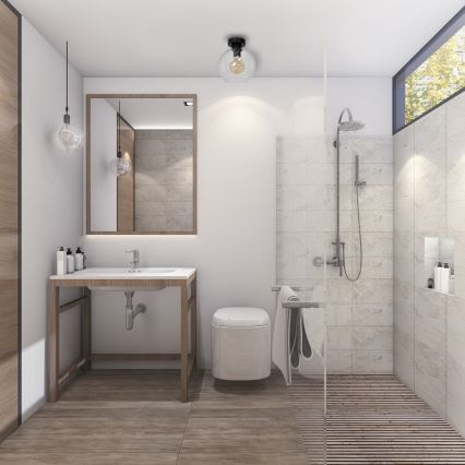 Таванна лампа SOFIA 1xE27/60W/230V прозрачен