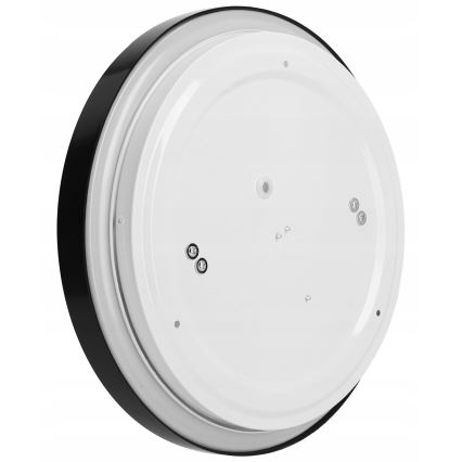 Таванно осветително тяло 2xE27/40W/230V Ø 29,5 см черно