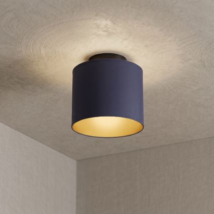 Таванно осветително тяло ARDEN 1xE27/15W/230V Ø 18 см, син