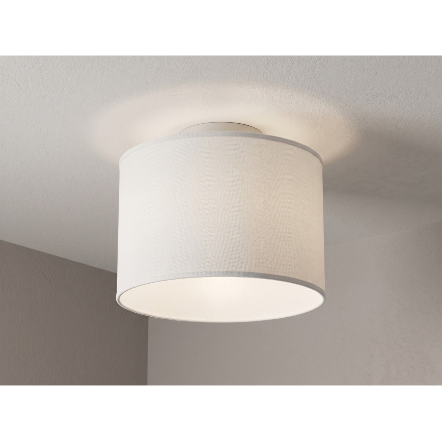 Таванно осветително тяло ARDEN 1xE27/15W/230V Ø 25 см бяло