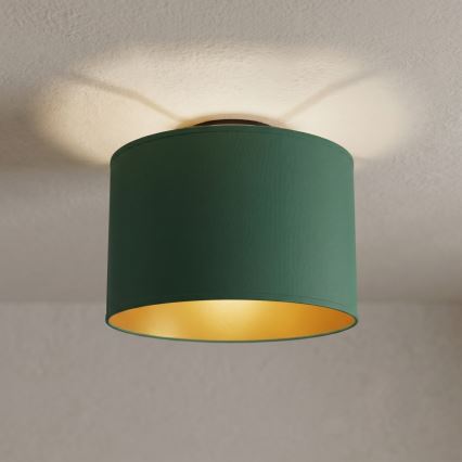 Таванно осветително тяло ARDEN 1xE27/15W/230V Ø 25 см зелено