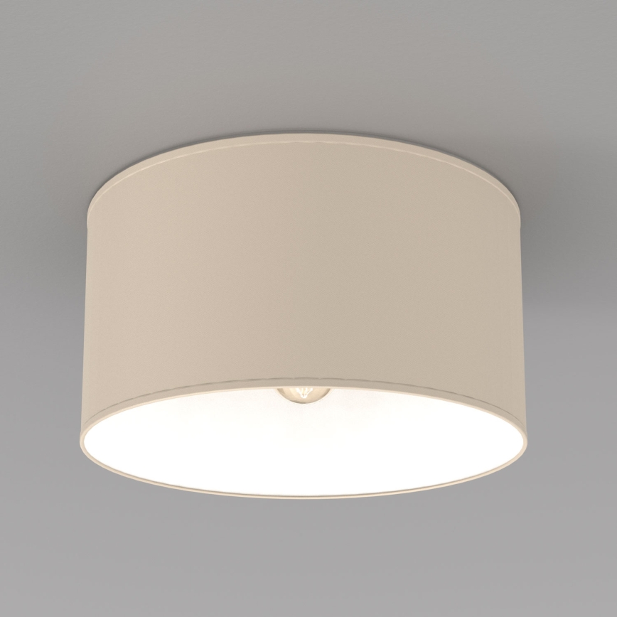 Таванно осветително тяло ARDEN 1xE27/15W/230V Ø 40 см бежово