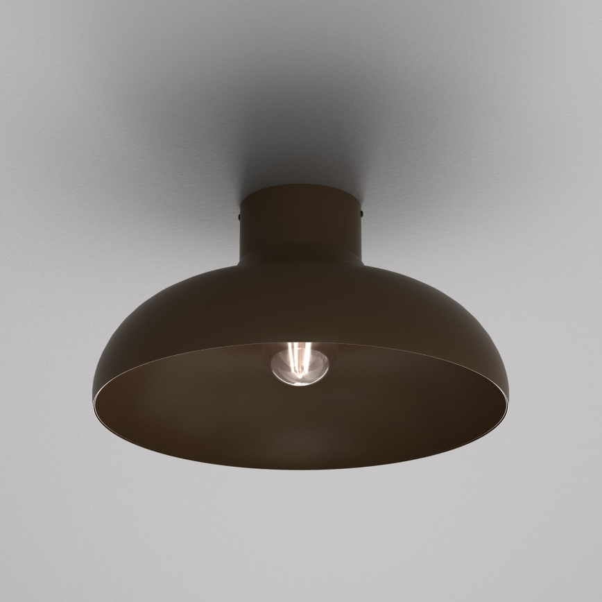 Таванно осветително тяло BASCA 1xE27/15W/230V, Ø 40 см, кафяво