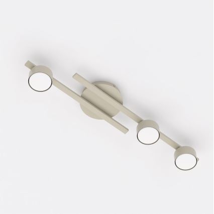 Таванно осветително тяло FRAGMENT 3xGX53/12W/230V бежово