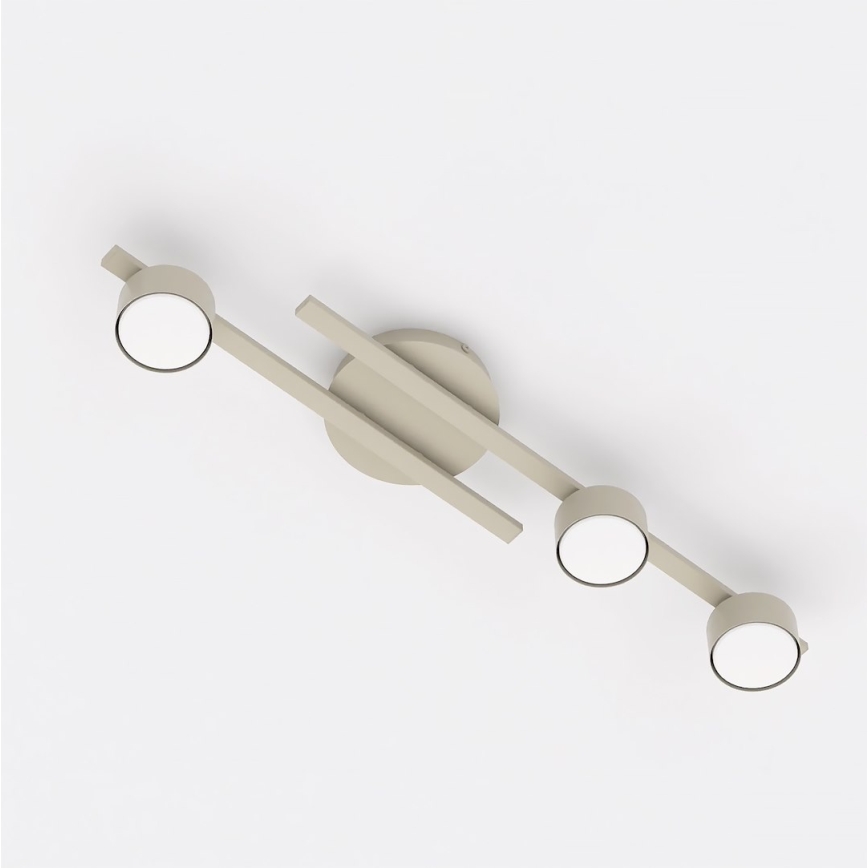 Таванно осветително тяло FRAGMENT 3xGX53/12W/230V бежово