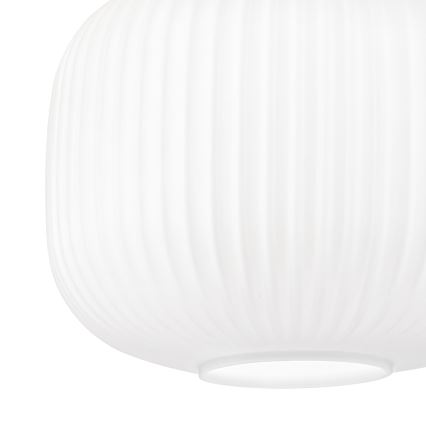 Таванно осветително тяло HARMA WOOD 1xE27/15W/230V дъб/бял Ø 25 см