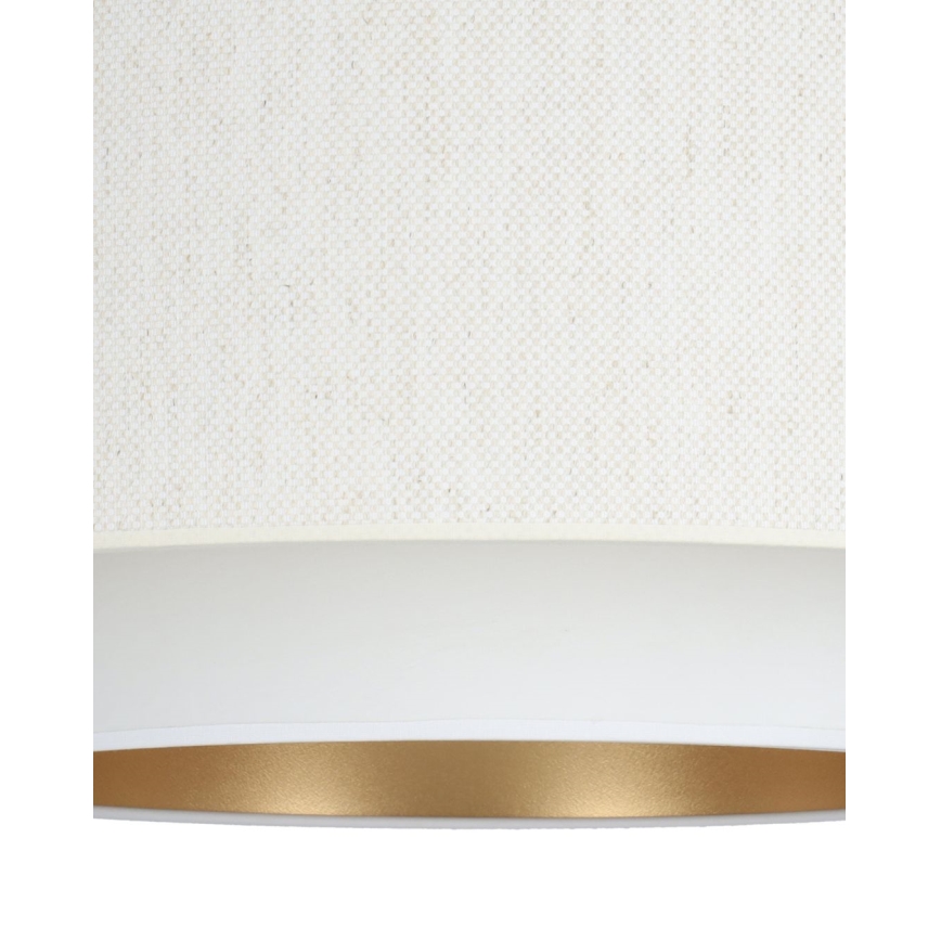 Таванно осветително тяло NATIA 1xE27/60W/230V Ø 45 см бяло