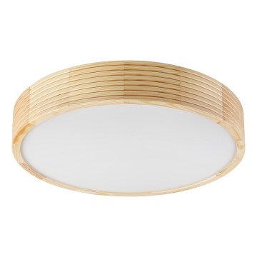 Таванно осветително тяло NATURAL MODERN 3xE27/15W/230V Ø 47,5 cm бор