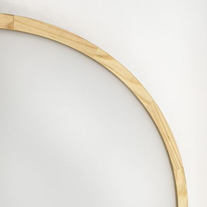 Таванно осветително тяло NATURAL MODERN 3xE27/15W/230V Ø 47,5 cm бор