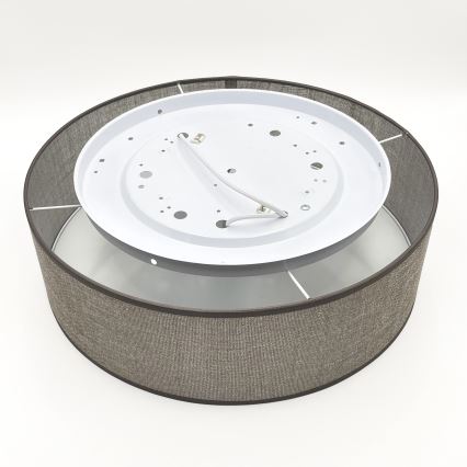 Таванно осветително тяло SIRJA 2xE27/15W/230V диаметър 45 см кафяво