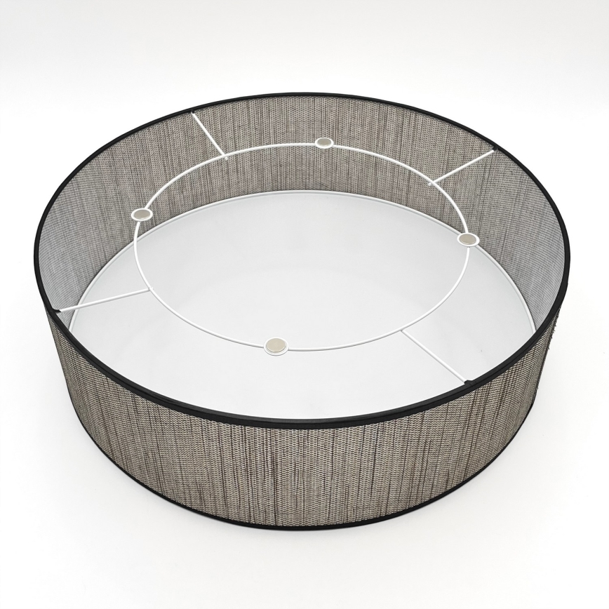 Таванно осветително тяло SIRJA 2xE27/15W/230V Ø 45 cm кафяво