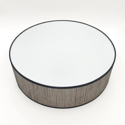 Таванно осветително тяло SIRJA 2xE27/15W/230V Ø 45 cm кафяво