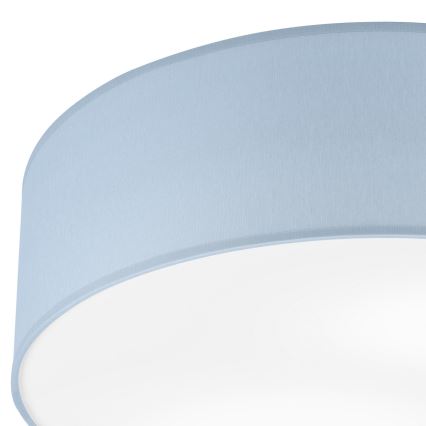 Таванно осветително тяло SIRJA PASTEL 2xE27/15W/230V, диаметър 45 см, синьо