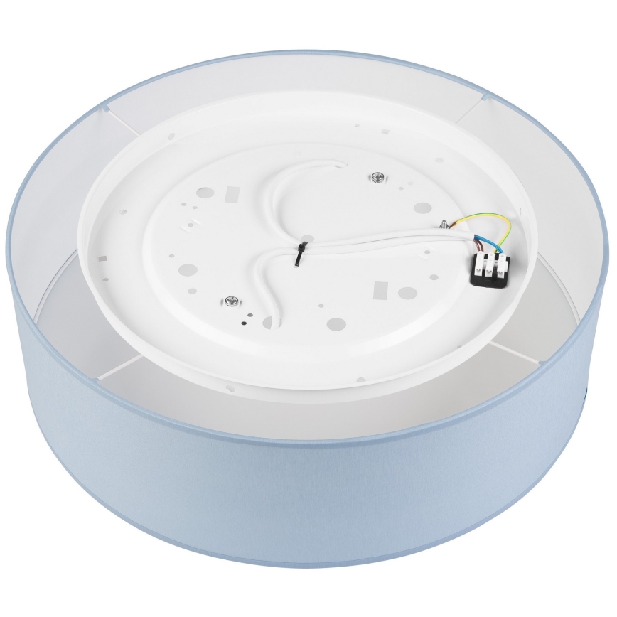 Таванно осветително тяло SIRJA PASTEL 2xE27/15W/230V, диаметър 45 см, синьо