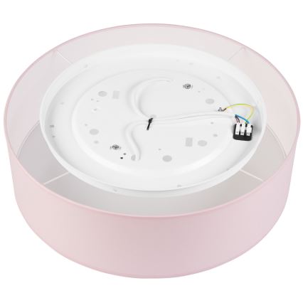Таванно осветително тяло SIRJA PASTEL 2xE27/15W/230V, Ø 45 см, розово