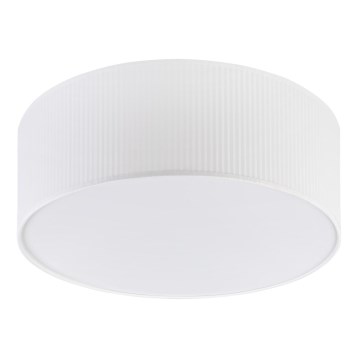 Таванно осветително тяло SIRJA PLISADO 2xE27/15W/230V Ø 35 см бяло
