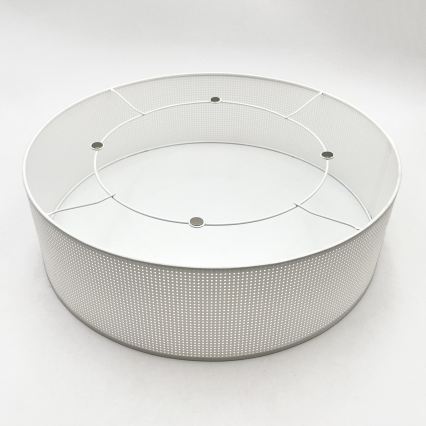 Таванно осветително тяло SIRJA PLISADO 4xE27/15W/230V Ø 45 см бяло