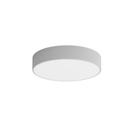 Таванно осветително тяло за баня с датчик CLEO, 3xE27/24W/230V, Ø 40 см, сиво, IP54