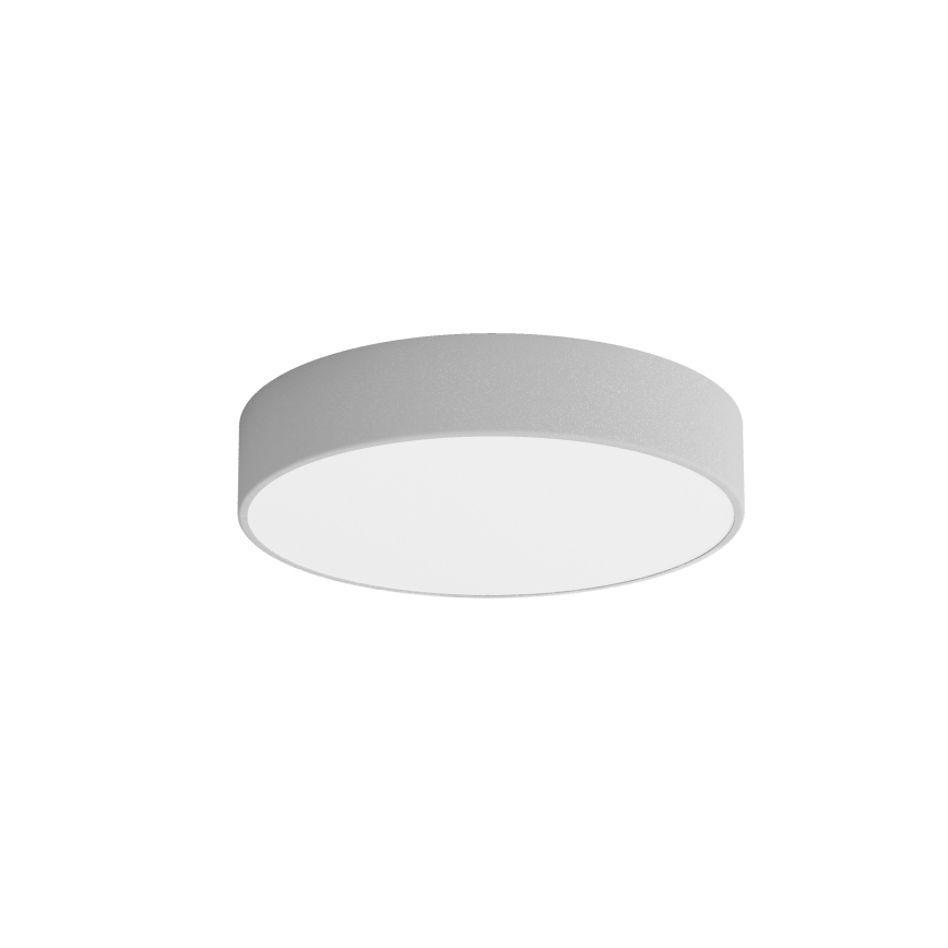 Таванно осветително тяло за баня с датчик CLEO, 3xE27/24W/230V, Ø 40 см, сиво, IP54