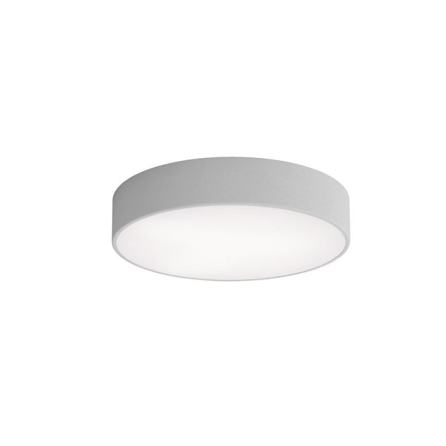 Таванно осветително тяло за баня с датчик CLEO, 3xE27/24W/230V, Ø 40 см, сиво, IP54