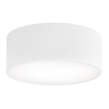 Таванно осветително тяло за баня със сензор CLEO 1xE27/24W/230V Ø 20 см IP54 бяло