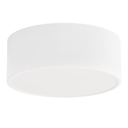 Таванно осветително тяло за баня със сензор CLEO 1xE27/24W/230V Ø 20 см IP54 бяло