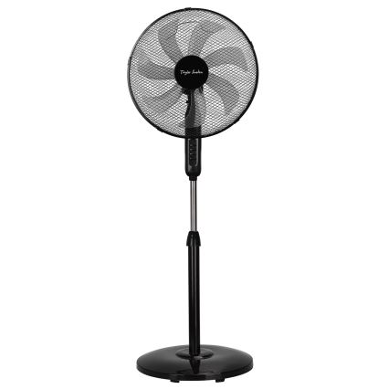 Taylor Swoden - Вентилатор на стойка 50W/230V 122 cm черен