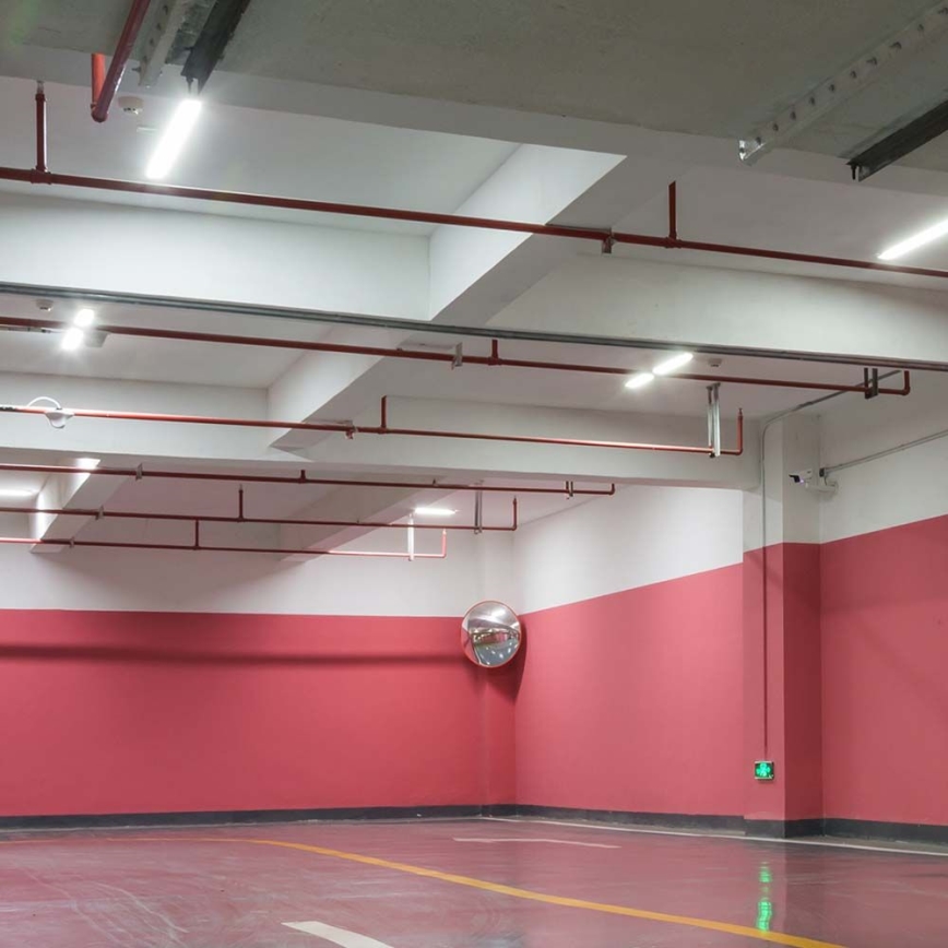 LED техническо тръбно осветително тяло със сензор за движение и за здрач LED/36W/230V 6500K IP65 120 cm