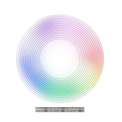 TechToy - LED RGB Екстериорна удължаваща смарт лента 3 м LED/10W Wi-Fi IP44