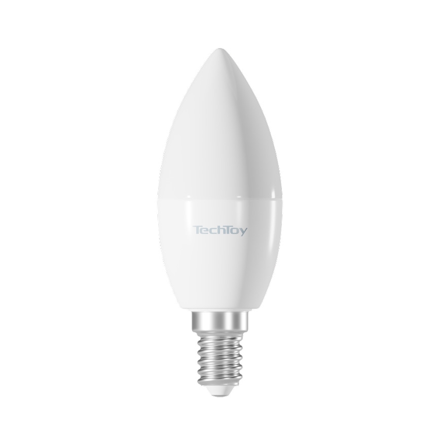 TechToy - LED RGB Смарт димируема крушка E14/4,4W/230V 2700-6500K Wi-Fi