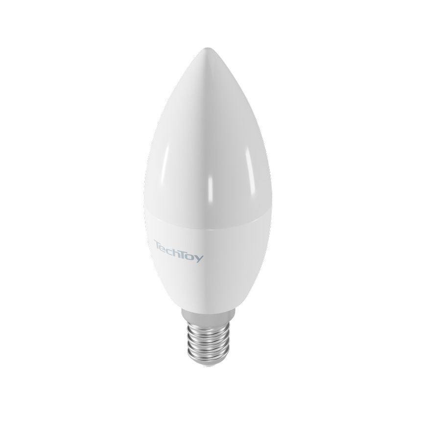 TechToy - LED RGB Смарт димируема крушка E14/4,4W/230V 2700-6500K Wi-Fi
