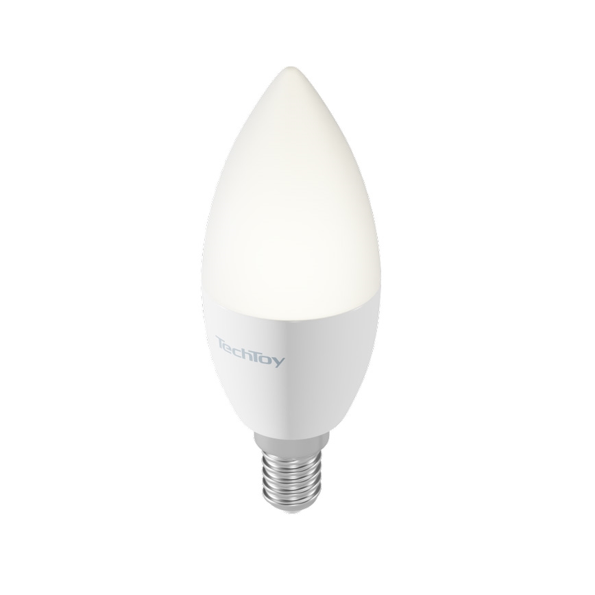 TechToy - LED RGB Смарт димируема крушка E14/4,4W/230V 2700-6500K Wi-Fi