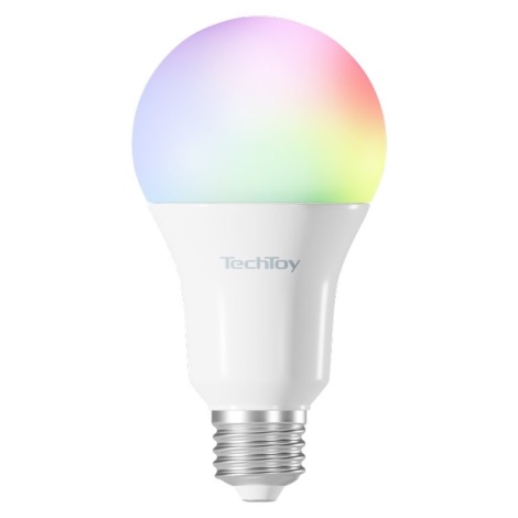 TechToy - LED RGB Смарт димируема крушка E27/11W/230V 2700-6500K Wi-Fi