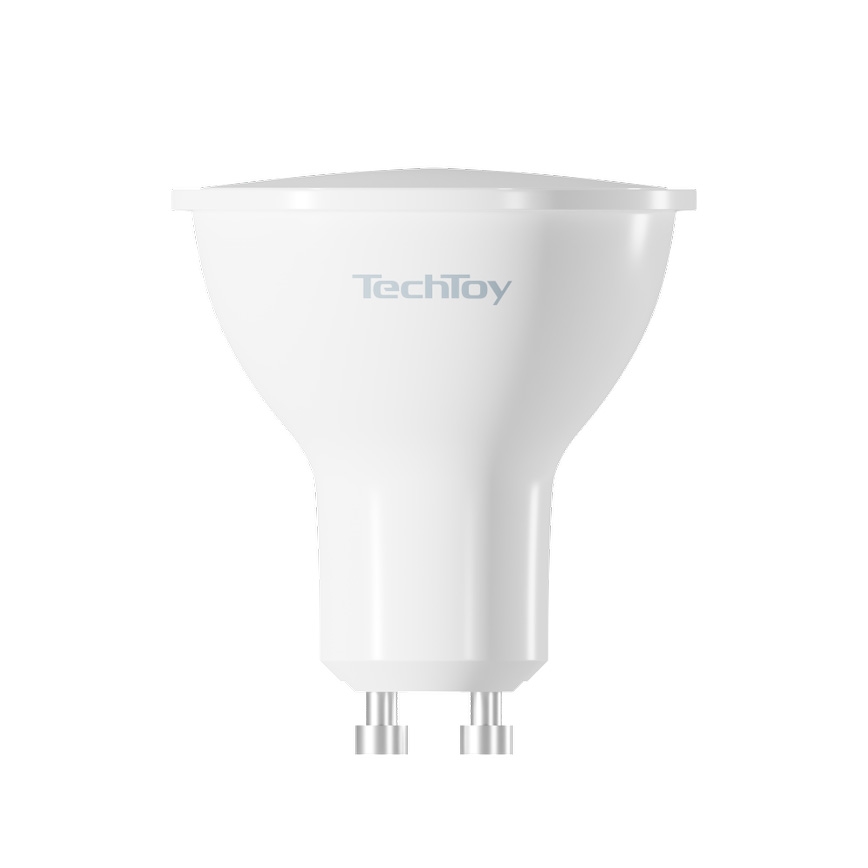 TechToy - LED RGB Смарт димируема крушка GU10/4,5W/230V 2700-6500K Wi-Fi