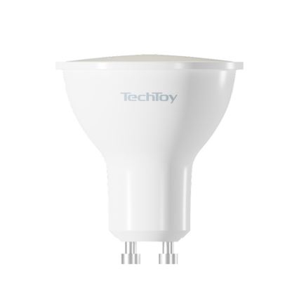 TechToy - LED RGB Смарт димируема крушка GU10/4,5W/230V 2700-6500K Wi-Fi