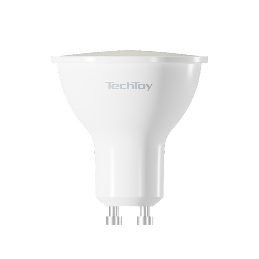 TechToy - LED RGB Смарт димируема крушка GU10/4,5W/230V 2700-6500K Wi-Fi