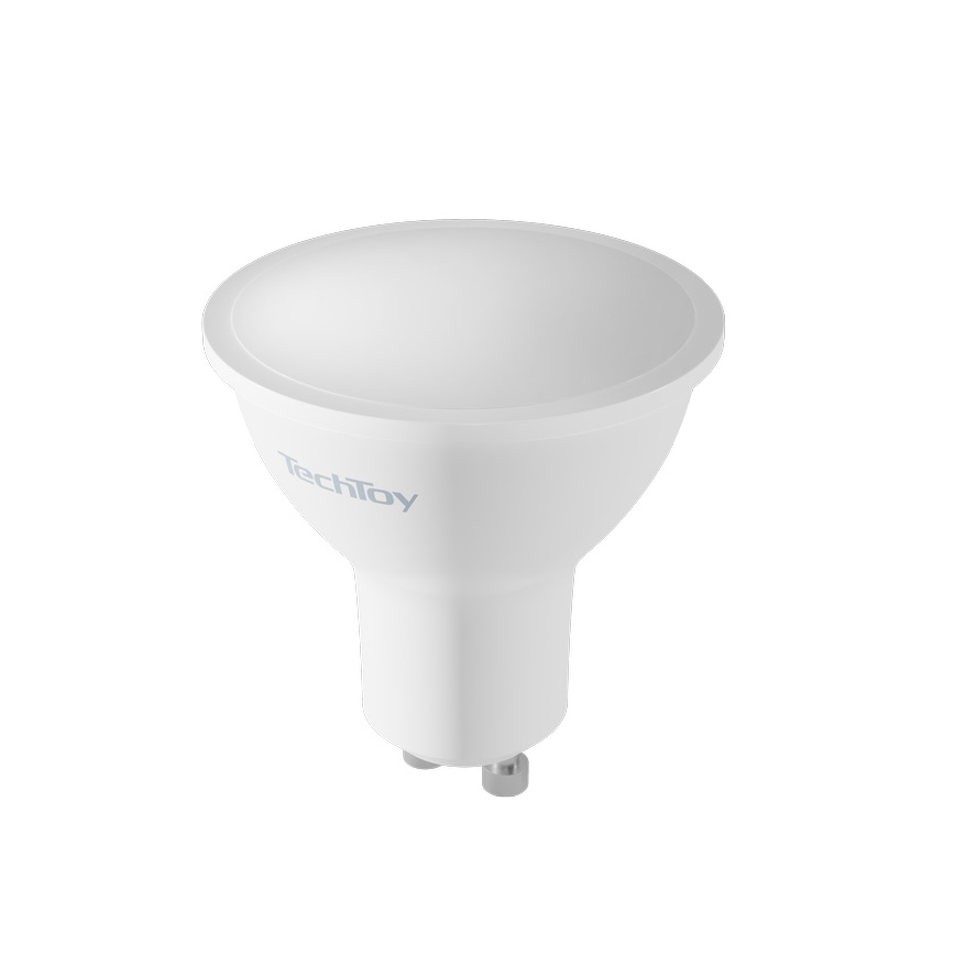 TechToy - LED RGB Смарт димируема крушка GU10/4,5W/230V 2700-6500K Wi-Fi