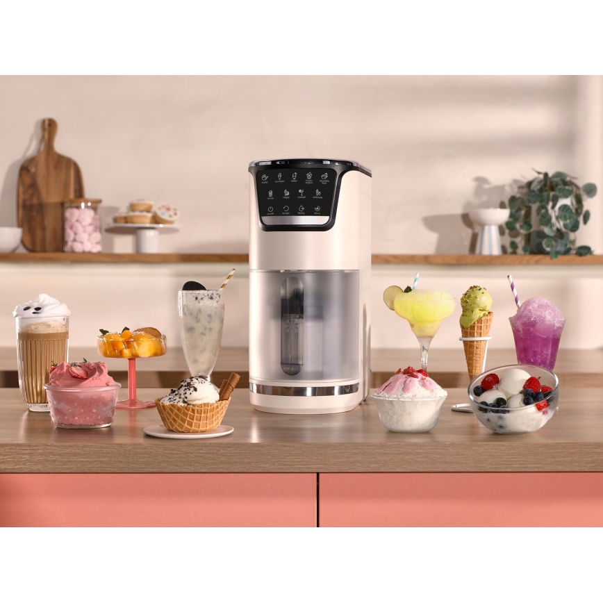 Tefal - Машина за сладолед DOLCI 6W/230V 1 л бежова