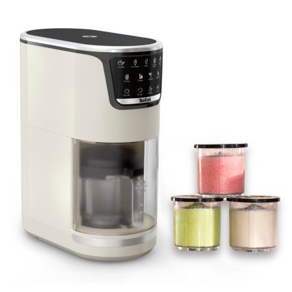 Tefal - Машина за сладолед DOLCI 6W/230V 1 л бежова