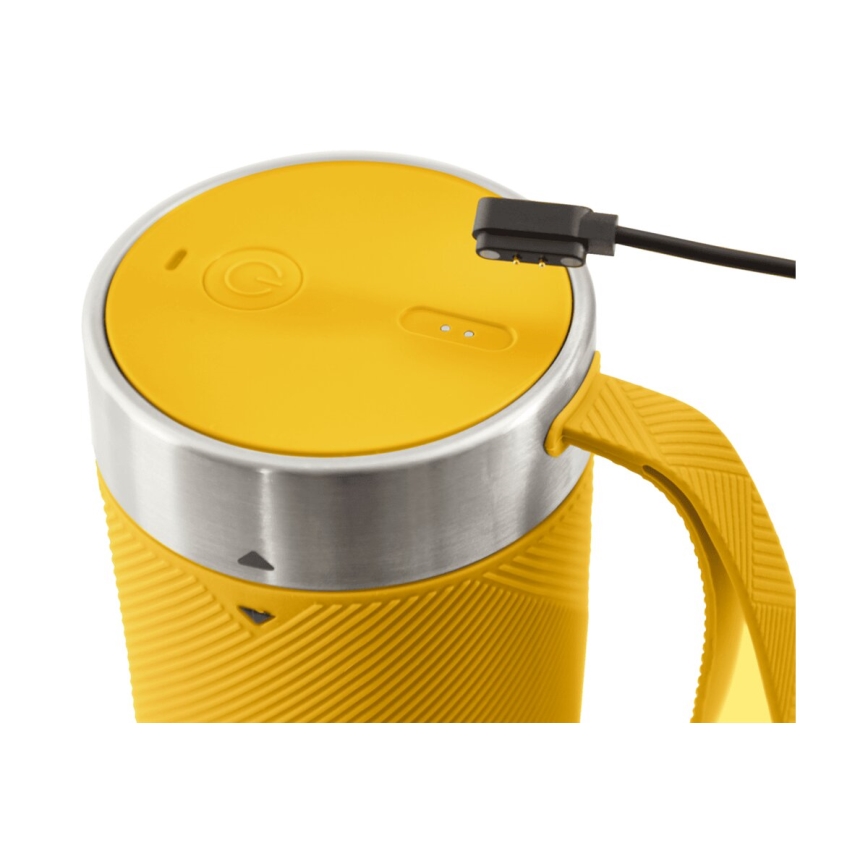 Tefal - Блендер за смути BLENDFORCE 50W/5V 1200 mAh жълти