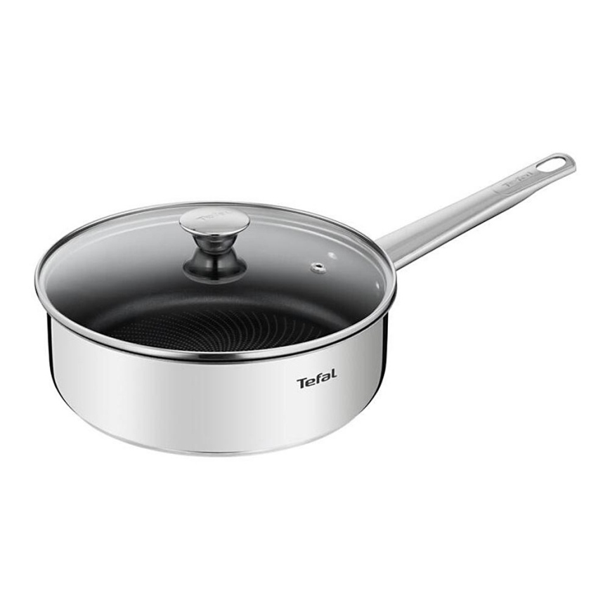 Tefal - Дълбок тиган с капак COOK EAT 24 см