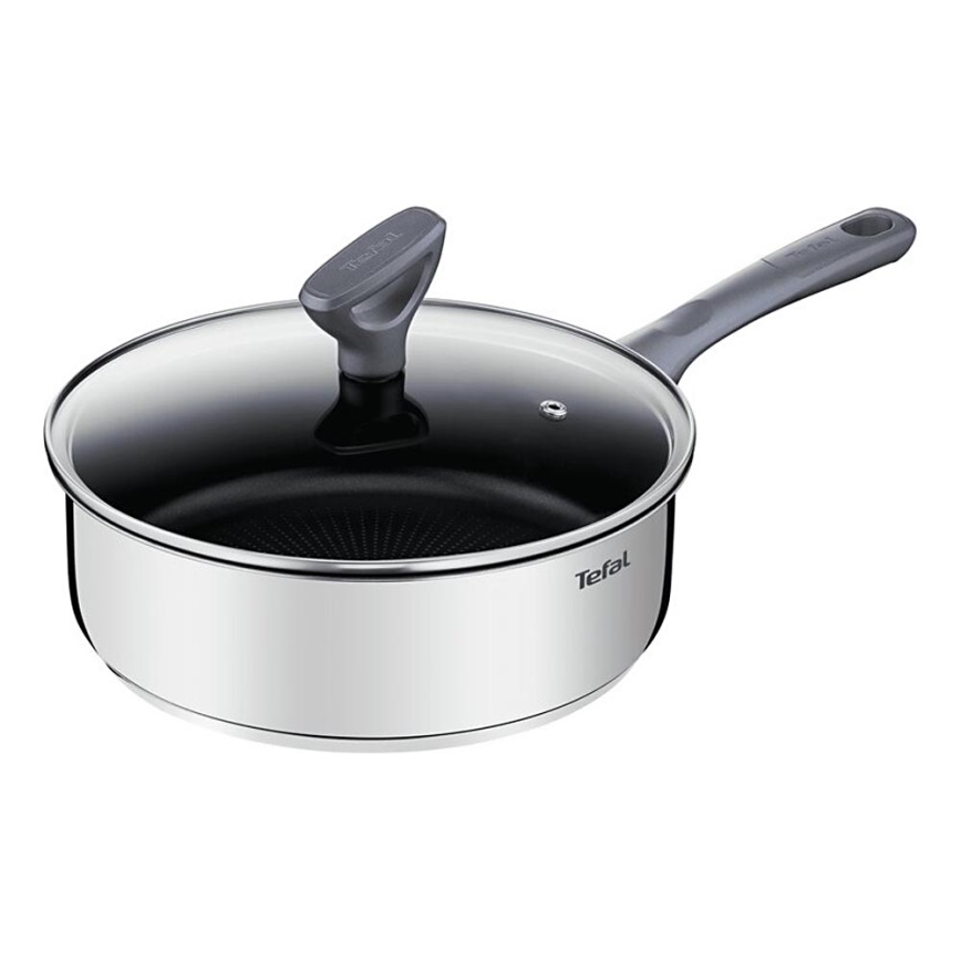 Tefal - Дълбок тиган с капак DAILY COOK 24 см