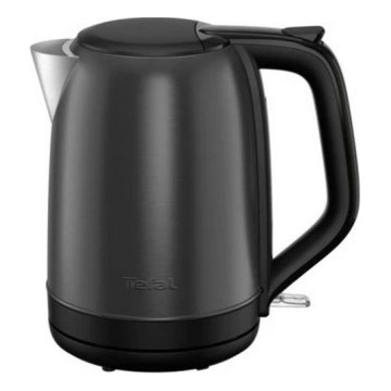 Tefal - Електрическа кана SUBITO 1,7 л 2400W/230V сива/черна