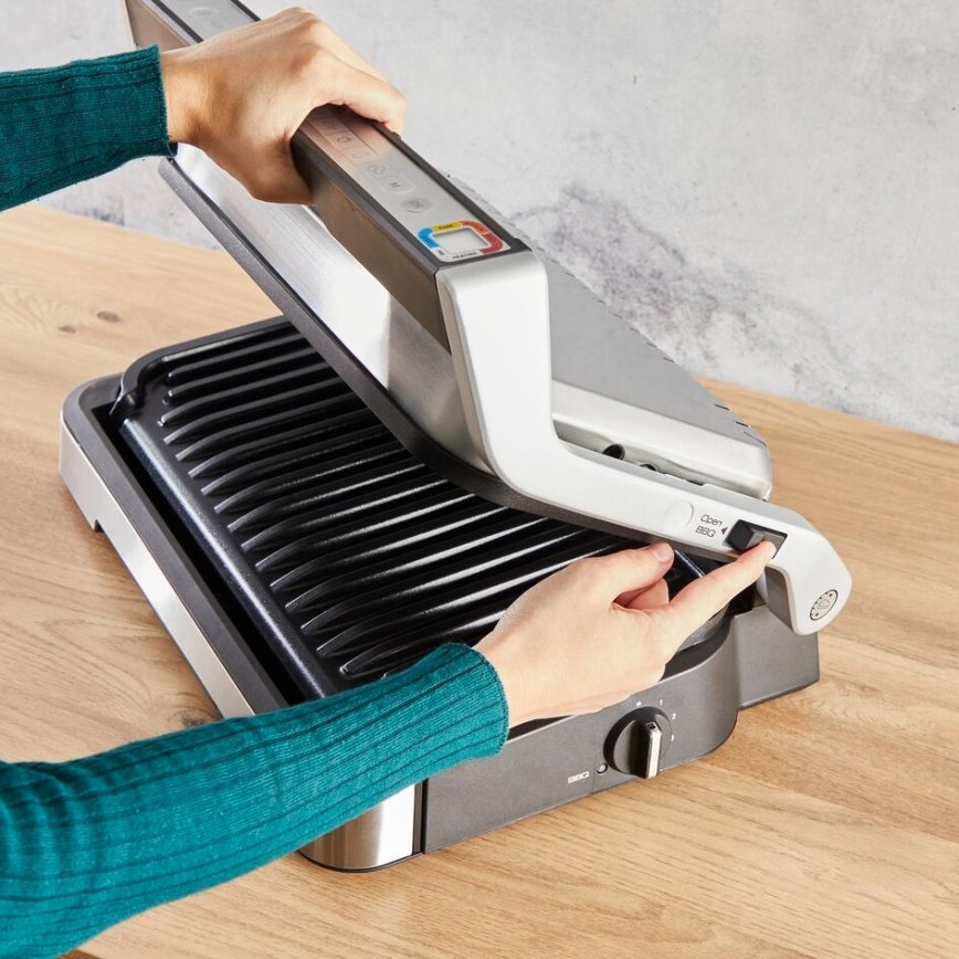 Tefal - Електрически грил OPTIGRILL 2в1 2000W/230V