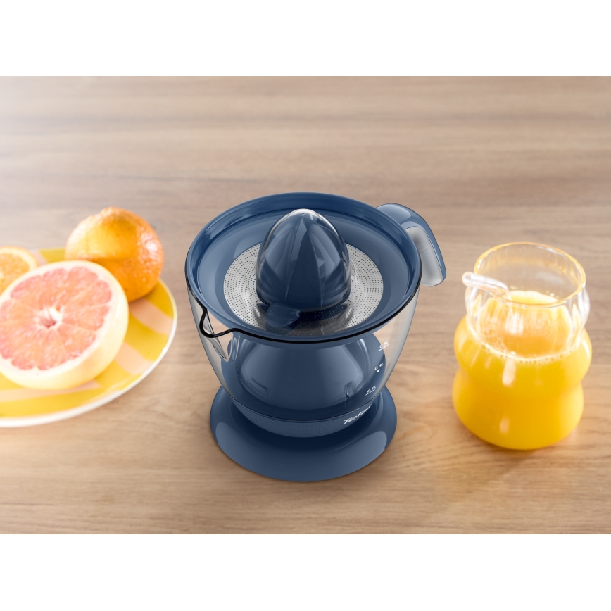 Tefal - Електрическа преса за цитрусови плодове MORNING CITRUS PRESS 0,8 л 25 W/230 V синя