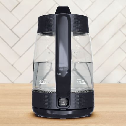 Tefal - Електрическа кана MORNING GLASS 1,7 л 2000W/230V